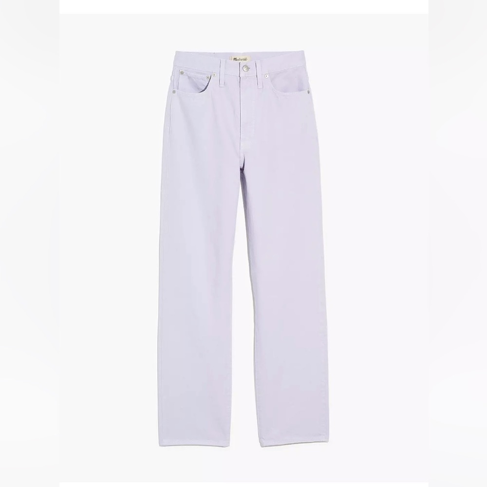 MADEWELL • NWT The Perfect Vintage Straight Jean: Garment-Dyed Edition Size 29